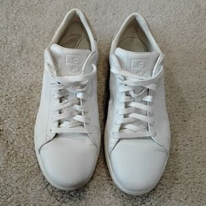 Cole Haan White Leather Sneakers
